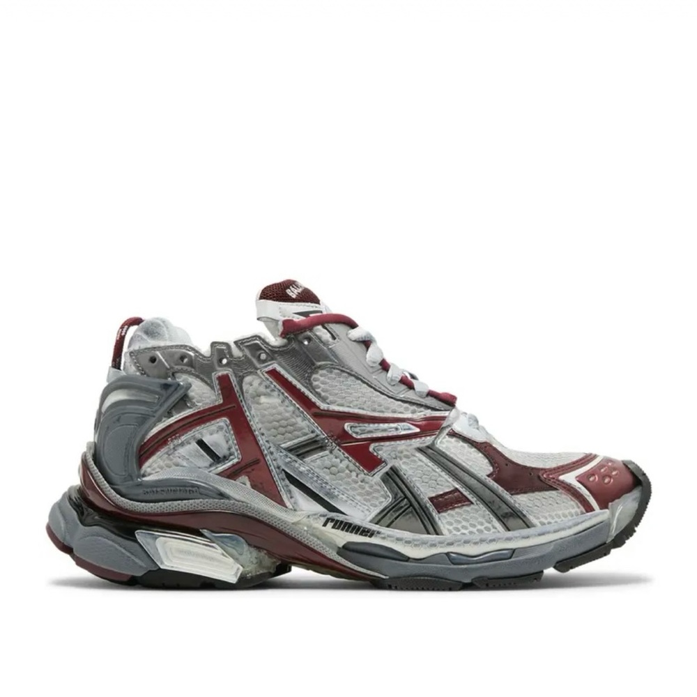 Balenciaga Runner Sneaker, Burgundy - Picture 5 of 11